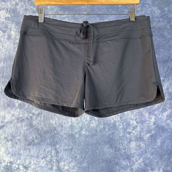 Athleta Gray Fun in the Sun Swim Shorts - Picture 1 of 3
